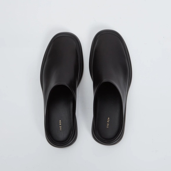 The Row Black Town Clogs Size 39 - Picture 2 of 5